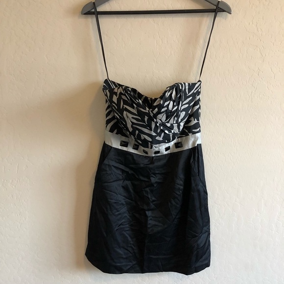 LAILA Azhar Strapless Pleated Dress - Picture 6 of 9